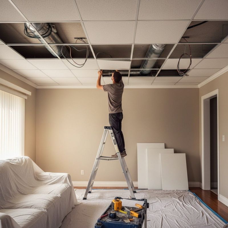 Lanai Ceiling Repair