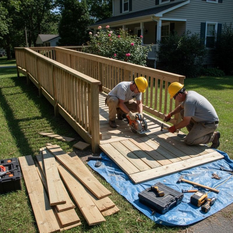 Handicap Ramp Repair in Alpharetta, GA